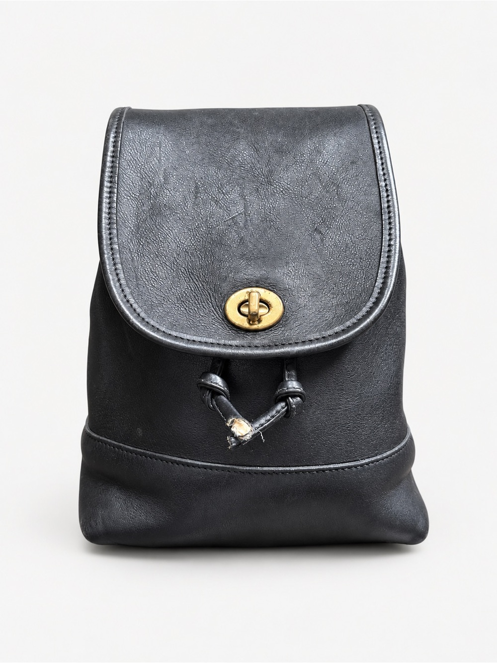 Vintage Coach Daypack || Project Bag